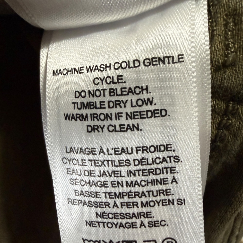 Polo Ralph Lauren Classic Jeans Mens 30x30 Garment Dyed‎ Stretch Army Dark Green - Picture 7 of 8